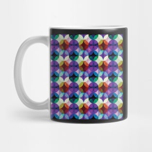 Circle Garden Purple Mug